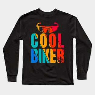 cool biker Long Sleeve T-Shirt